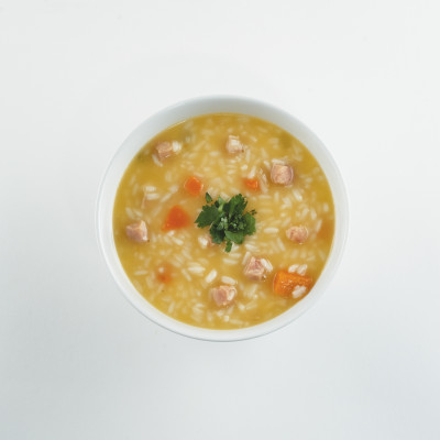 Campbell’s® Condensed Chicken with Rice Soup