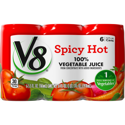 Spicy Hot 100% Vegetable Juice