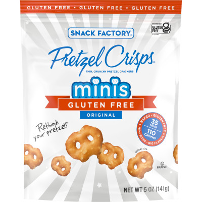 Gluten Free Minis Original Flavor Pretzel Crisps
