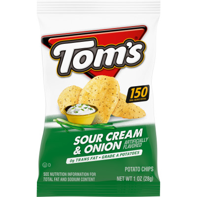 Sour Cream and Onion Flavored Potato Chips
