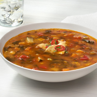 Campbell’s® Culinary Reserve Frozen Ready to Eat Red Lentil Vegetable Soup, 4 Pound Pouches, 4-Pack