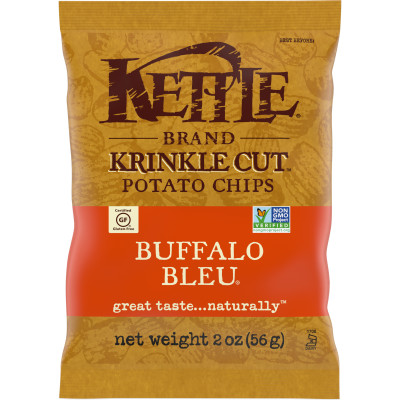 Krinkle Cut Buffalo Bleu Kettle Potato Chips