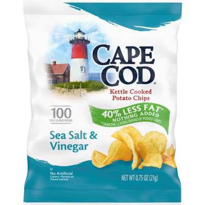 Less Fat Sea Salt & Vinegar Kettle Cooked Potato Chips