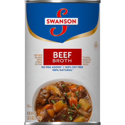 Swanson® Beef Broth, 100% Fat Free, Recipe Starter