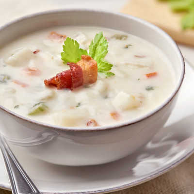Campbell’s® Signature Frozen Condensed Cream of Potato with Bacon Soup