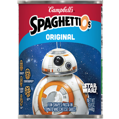 Original Star Wars Shaped Canned Pasta