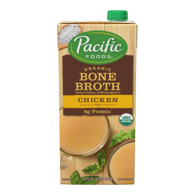 Organic Salted Chicken Bone Broth