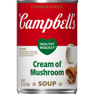 Campbell’s® Condensed Healthy Request® Cream of Mushroom Soup