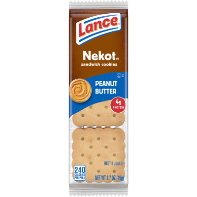 Nekot Peanut Butter Sandwich Cookies