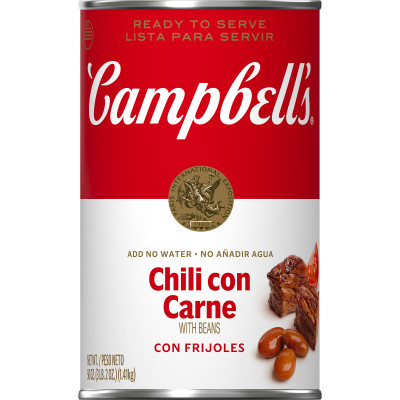 Campbell’s® Ready to Serve Chili Con Carne