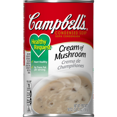 Campbell’s® Classic Condensed Healthy Request Cream of Mushroom Soup