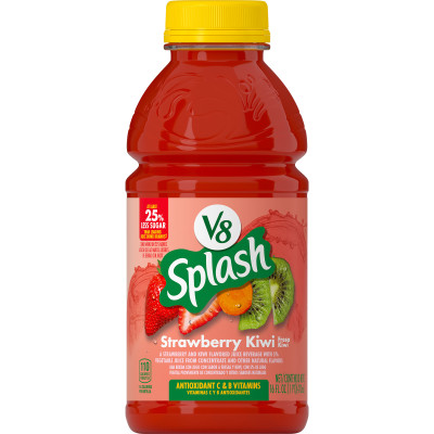 Strawberry Kiwi Flavored Beverage With 5% Juice Blend