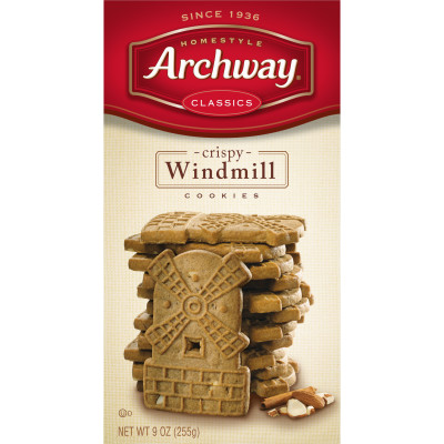 Crispy Windmill Cookies