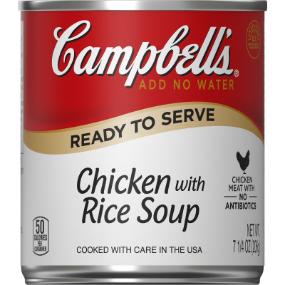 Campbell’s® Ready to Serve Chicken with Rice Soup