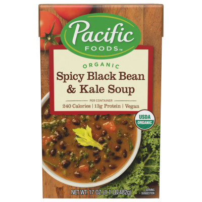 Organic Spicy Black Bean & Kale Soup