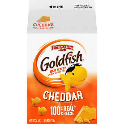 PEPPERIDGE FARM® GOLDFISH® CRACKERS BAKED WITH CHEDDAR CHEESE