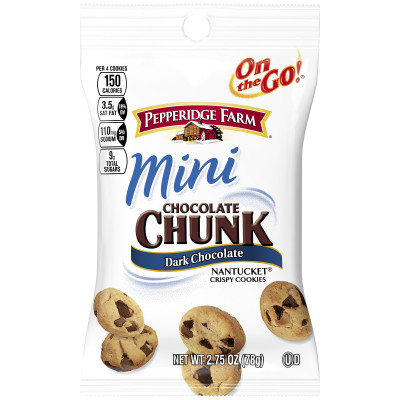 Crispy Mini Dark Chocolate Cookies