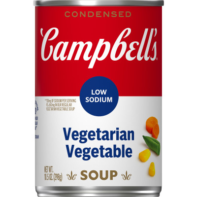 Campbell’s® Condensed Low Sodium Vegetable Soup