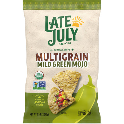 Multigrain Mild Green Mojo™ Organic Tortilla Chips