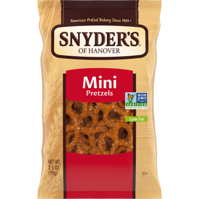 Snyder’s of Hanover Mini Pretzels, 3.5 Oz
