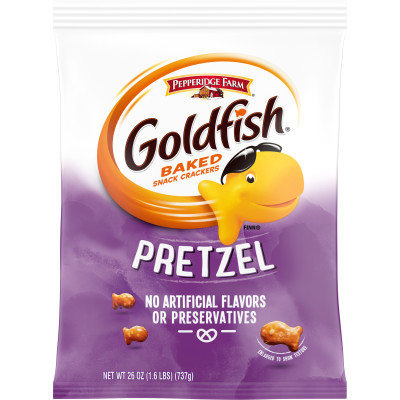 PEPPERIDGE FARM® GOLDFISH BAKED SNACK CRACKERS, PRETZEL