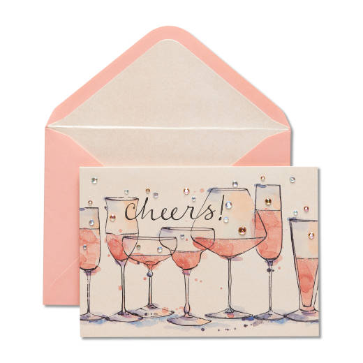 Cheers Wedding Greeting Card