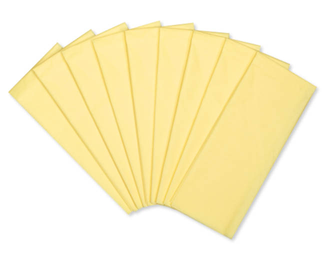 Yellow Tissue Paper, 8-Sheets