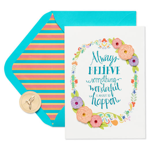 Always Believe Friendship Greeting Card