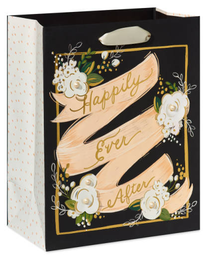 Happily Ever After Large Wedding Gift Bag