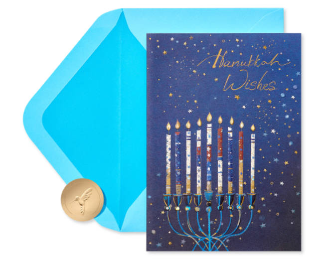 Fill Your Home with Love Hanukkah Greeting Card