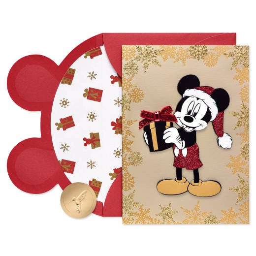 Extra-Special Wishes Disney Christmas Greeting Card