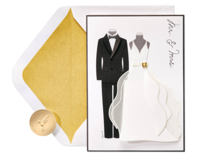 A Wonderful Couple Wedding Greeting Card for Couple