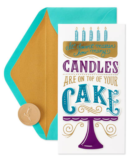 Cake Birthday Greeting Card