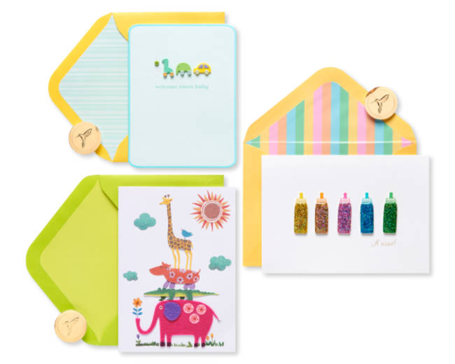 Baby Greeting Card Bundle 3-Count