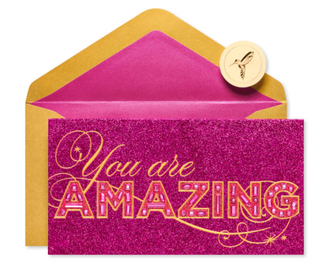 You Are Amazing Friendship Greeting Card