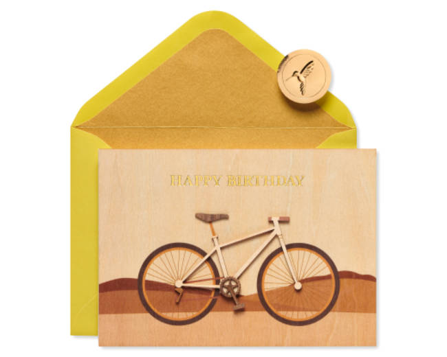 Bicycle Birthday Greeting Card