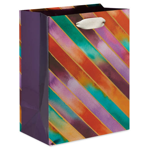 Fall Chevron Medium Gift Bag 1 Bag