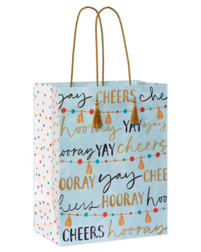 Hooray Large Father's Day Gift Bag 1 Bag