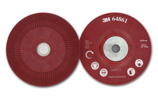 180mm 3M 64862 Fibre High Pressure Disc Backing Pad