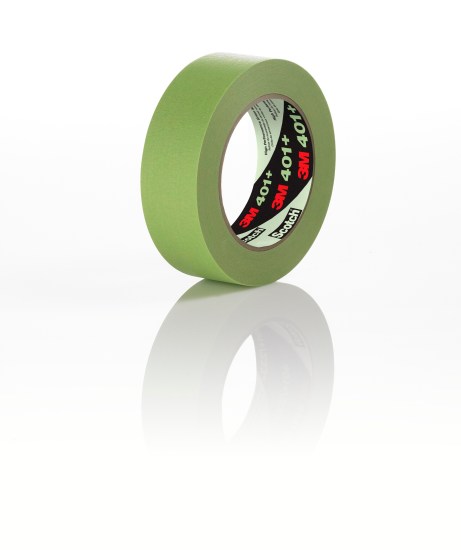 24mm x 55m 3M 401+ Green Premium Masking Tape