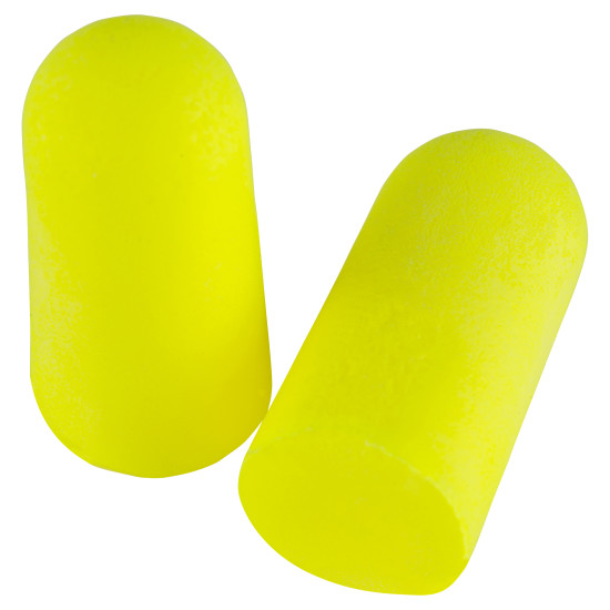 box200 - 3M E-A-Rsoft Yellow Neons, Uncorded Earplugs