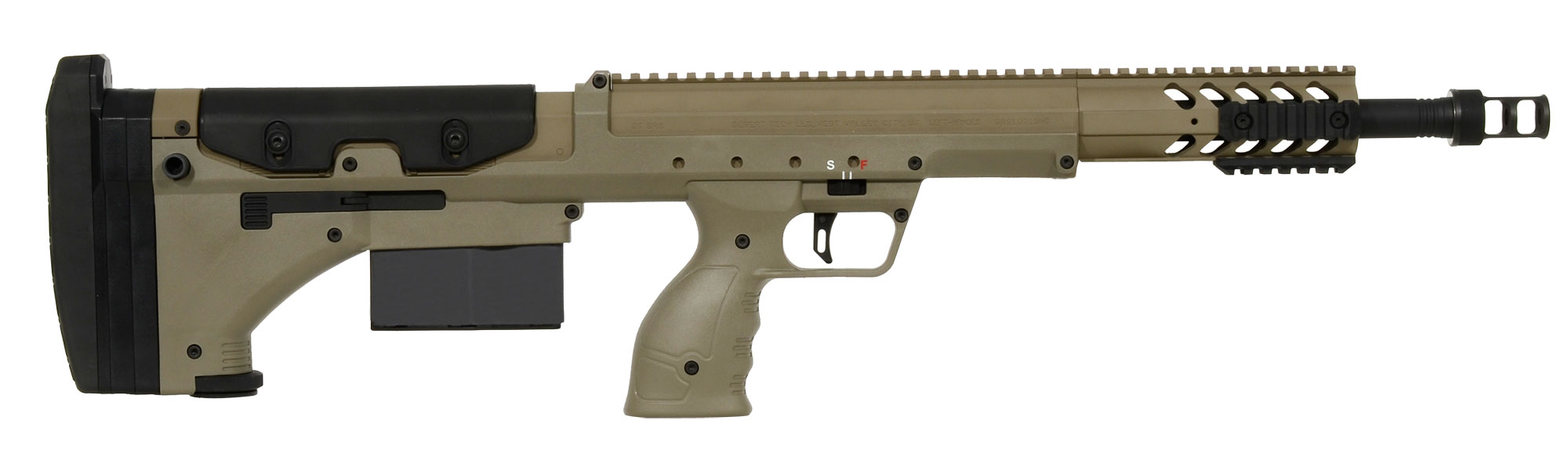 Desert Tech SRS A1 Covert 338 Lapua Mag LH FDE DT-SRS.CFFMGBL
