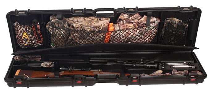 Negrini Two Rifles w/ Scope &amp; Luggage Case 1640/5214