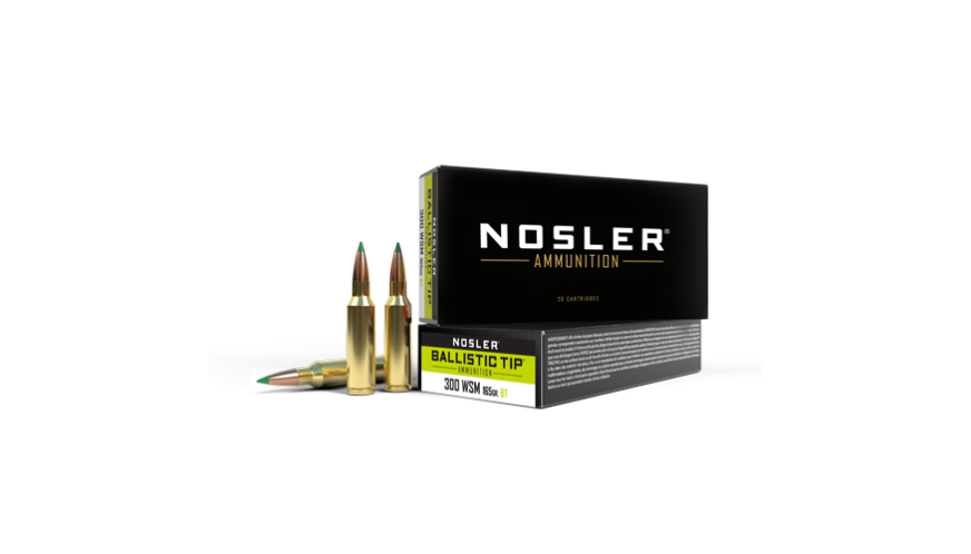 Nosler Ballistic Tip BTA - 300 WSM 165g BT SP (20ct) Ammunition 61035
