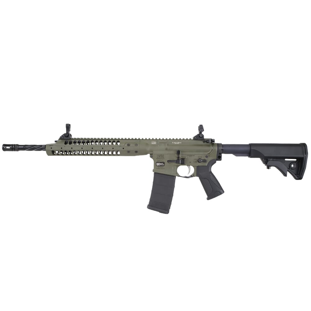 LWRC IC-A5 5.56mm NATO 16.1" 1:7" 1/2x28 Bbl OD Green Individual Carbine ICA5R5ODG16