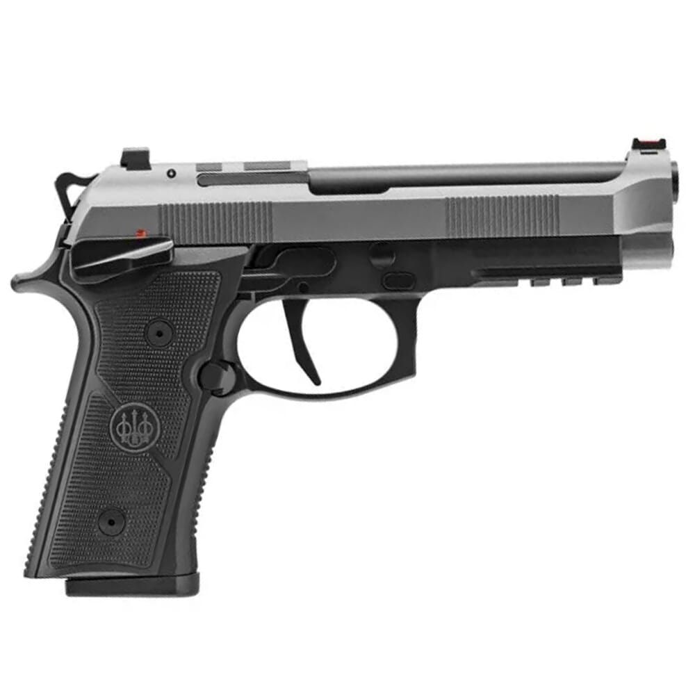 Beretta 92Xi SAO Full Size 9mm 4.7" Bbl Black/Silver Slide 10rd Pistol J92FSR920
