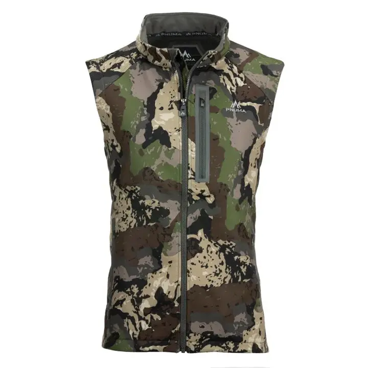 Pnuma Outdoors Waypoint Vest, Caza Camo XLT WP-VE-CZ-XLT