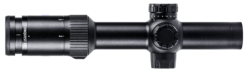 Zeiss Conquest V4 1-4x24mm Illum #20 Z-Plex #60 Capped Elev. Turret Demo Riflescope 522905-9962-000