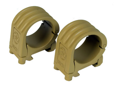 American Rifle 30mm low scope rings .823 height RAL8000