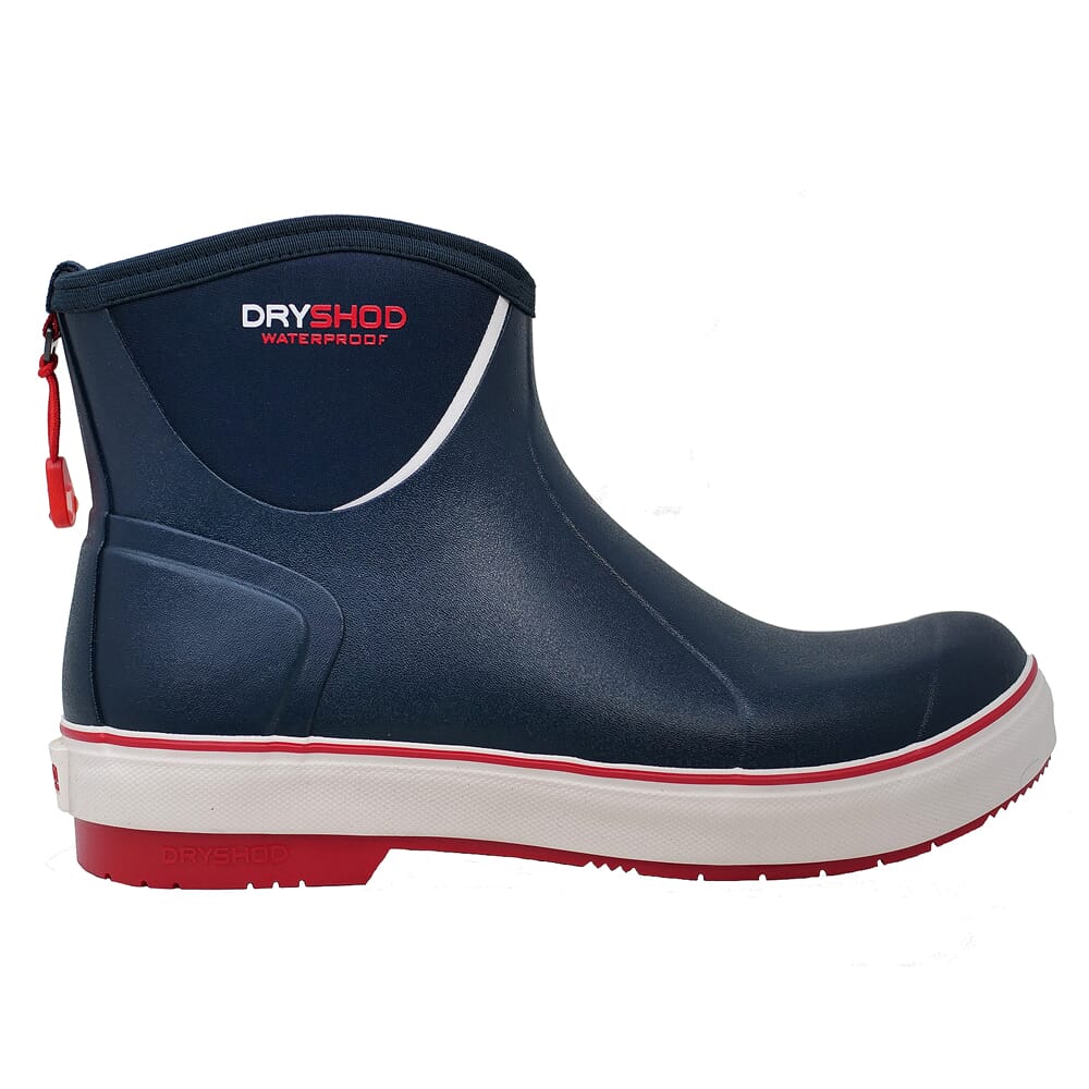 Dryshod Slipnot Waterproof Deck Boots Defense Personnel/Red Size 9 SLN-MA-NV-M09